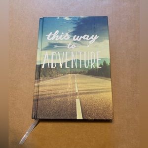 Brand new travel themed journal